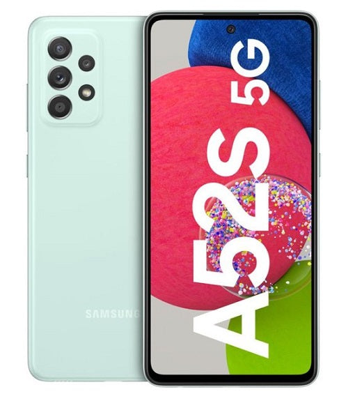 スマートフォン本体 Samsung Galaxy A52s 5G A528B 128GB Mint Buy SAMSUNG Galaxy A52S 5G (Ram 8GB, 128 GB, Awesome Mint