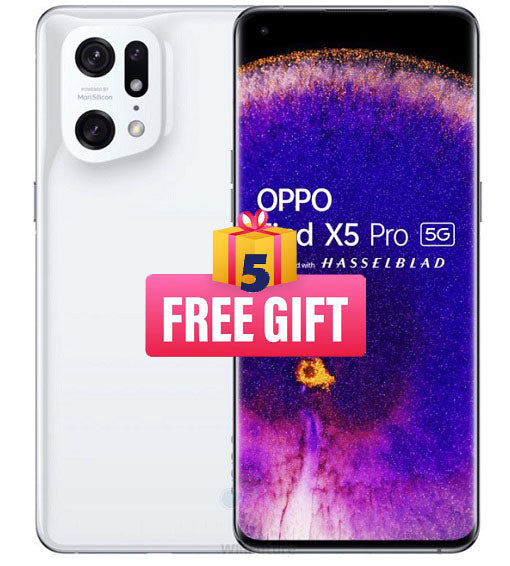 Oppo Find X5 Pro 5G 256GB/12GB (5 FREE GIFTS)