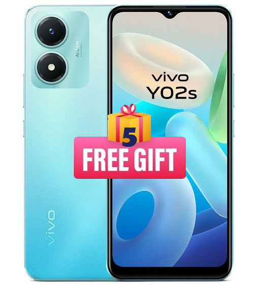 Vivo Y02s 64GB 3GB+3GB (5 FREE GIFTS)